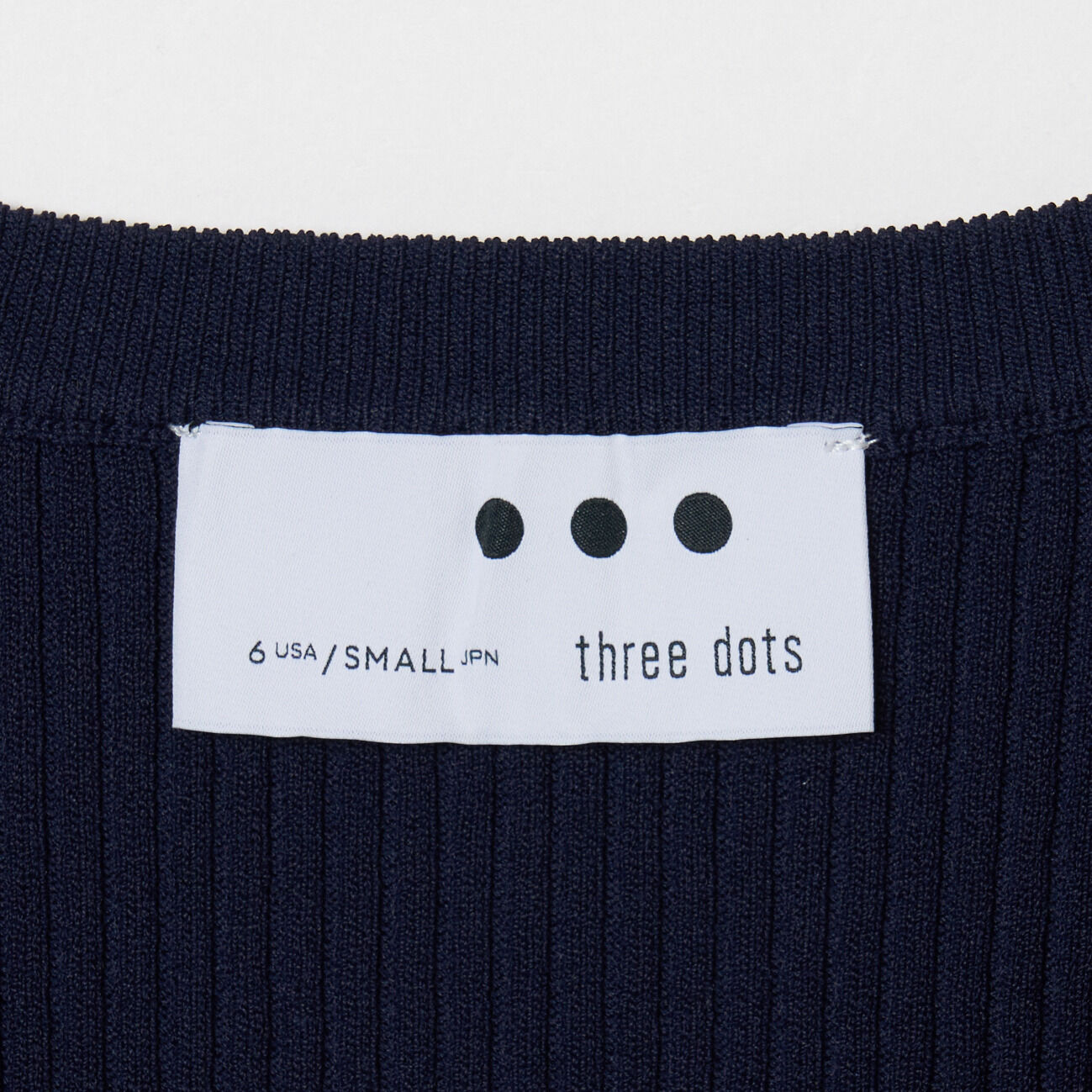  「three dots LUXE RAYON RIB JESSICA」|Tシャツ・カットソー|