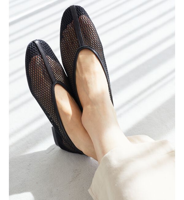 le.coeur blanc「REMME メッシュシアーパンプス」|パンプス|