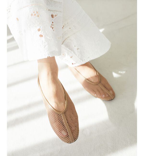 le.coeur blanc「REMME メッシュシアーパンプス」|パンプス|