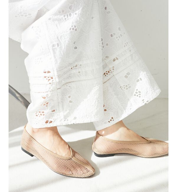 le.coeur blanc「REMME メッシュシアーパンプス」|パンプス|
