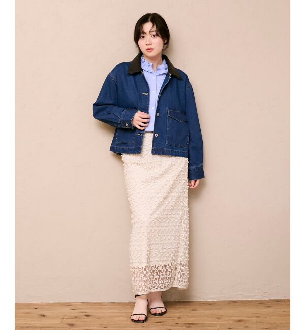  「フリルカラーブラウス」|シャツ・ブラウス|