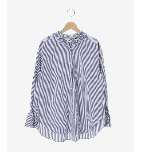  「フリルカラーブラウス」|シャツ・ブラウス|