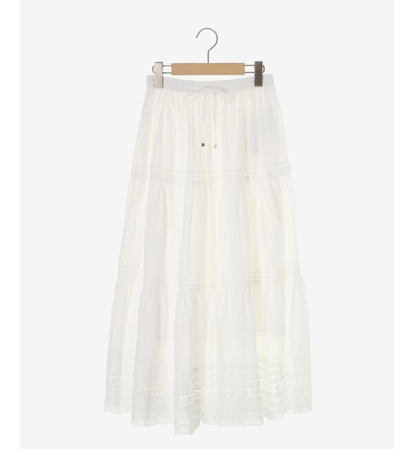  「コットンレーススカート」|スカート|