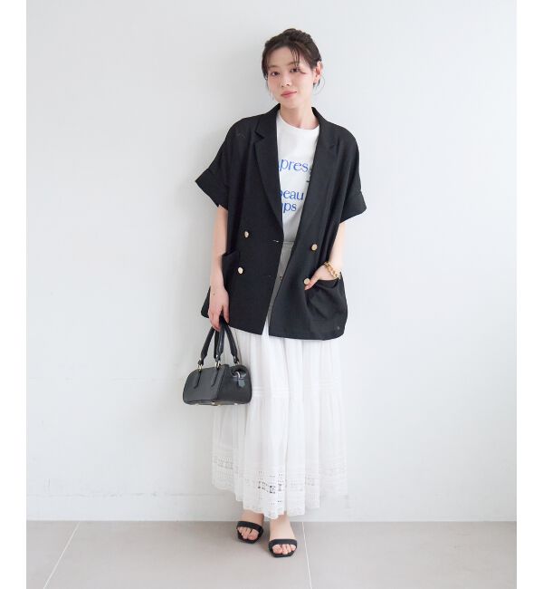  「コットンレーススカート」|スカート|