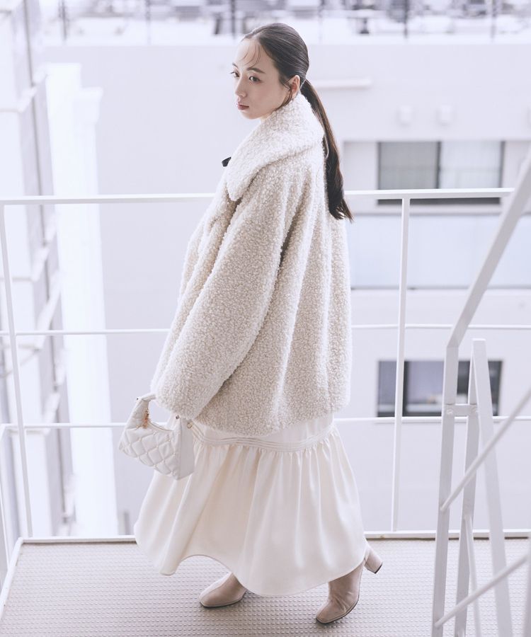 earth music&ecology「ループファーコート」|その他|