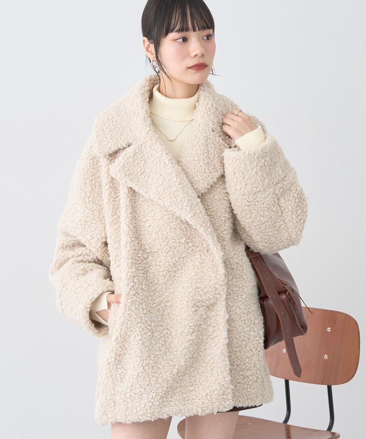 earth music&ecology「ループファーコート」|その他|