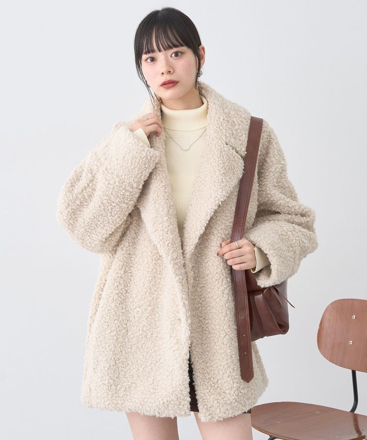 earth music&ecology「ループファーコート」|その他|