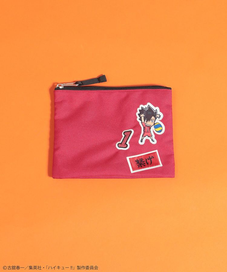 Green Parks「ハイキュー!! 黒尾ポーチ」|ポーチ|Red