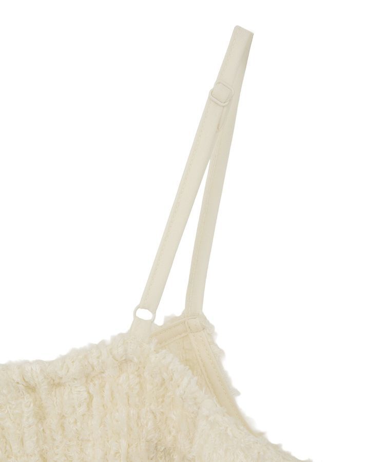 Green Parks「表面感ベロアバルーンキャミビスチェ」|ベスト・ジレ|