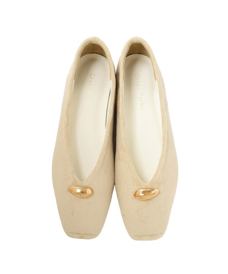 Green Parks「メタルポイントローパンプス」|パンプス|