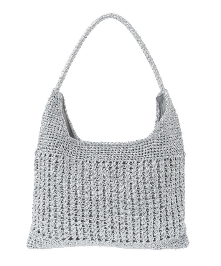 YECCA VECCA「【cache cache】メタリックコード柄編みトート」|トートバッグ|