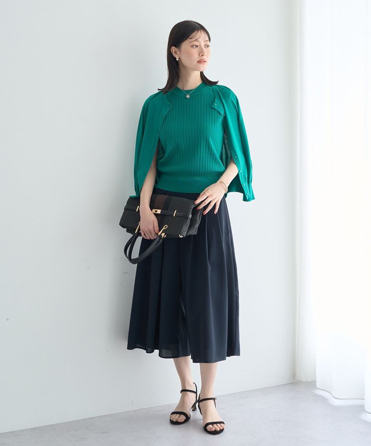 YECCA VECCA「【マシンウォッシャブル】カーディガン」|カーディガン|