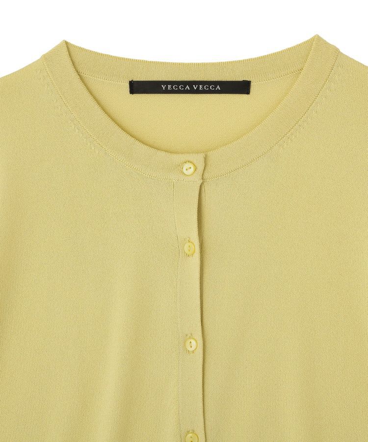 YECCA VECCA「【マシンウォッシャブル】カーディガン」|カーディガン|