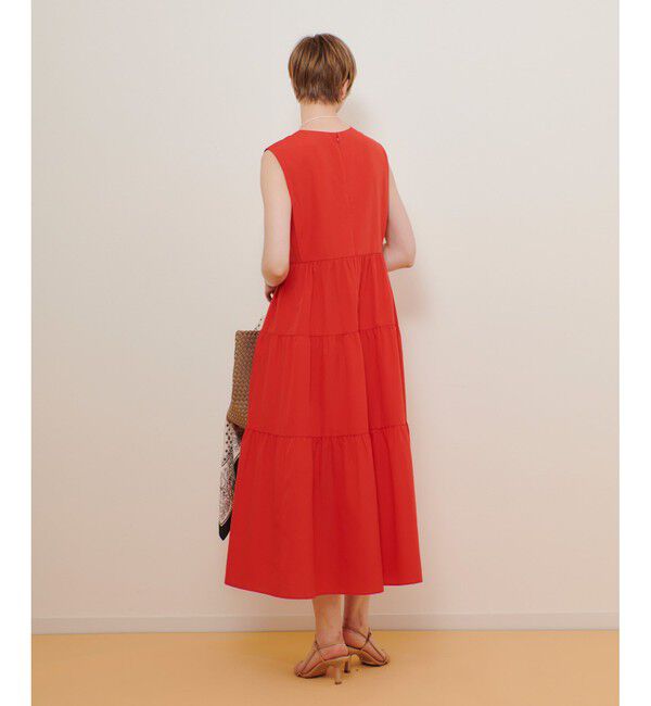 allureville「タイプライターティアードワンピース」|ワンピース|