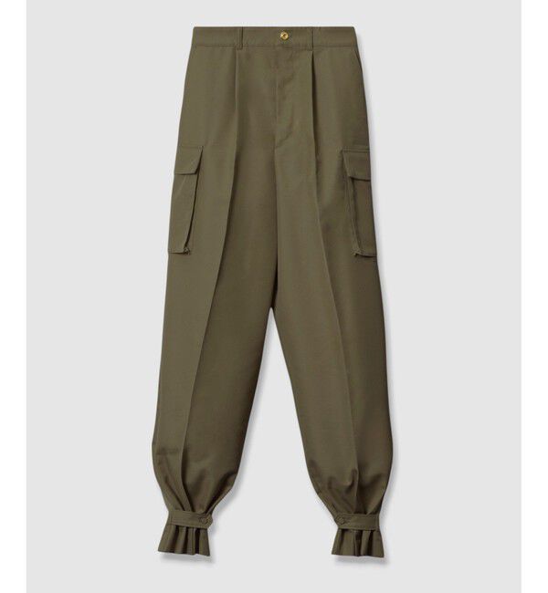 allureville「オーガニックギャバカーゴパンツ」|カーゴ|