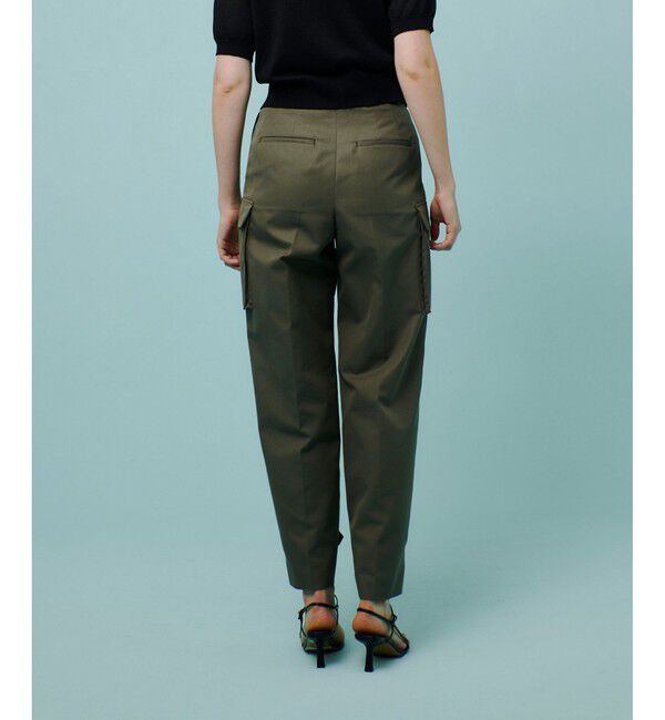 allureville「オーガニックギャバカーゴパンツ」|カーゴ|