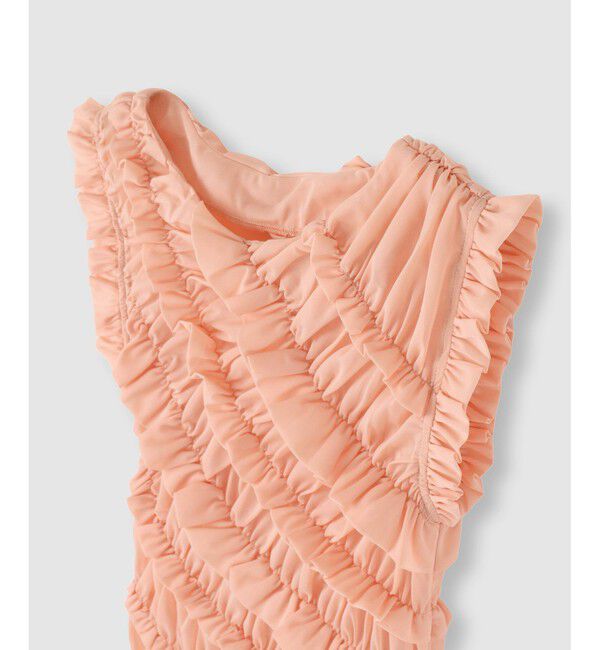 LOULOU WILLOUGHBY「【LOULOU WILLOUGHBY】オーガンジートリコットギャザープルオーバー」|Tシャツ・カットソー|