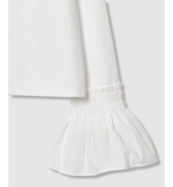 allureville「刺繍プリーツカフスプルオーバー」|Tシャツ・カットソー|