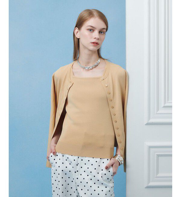 LOULOU WILLOUGHBY「【LOULOU WILLOUGHBY】MANYボタンカーディガン」|カーディガン|