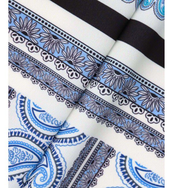 allureville「OFFICINAペイズリーブラウス」|シャツ・ブラウス|