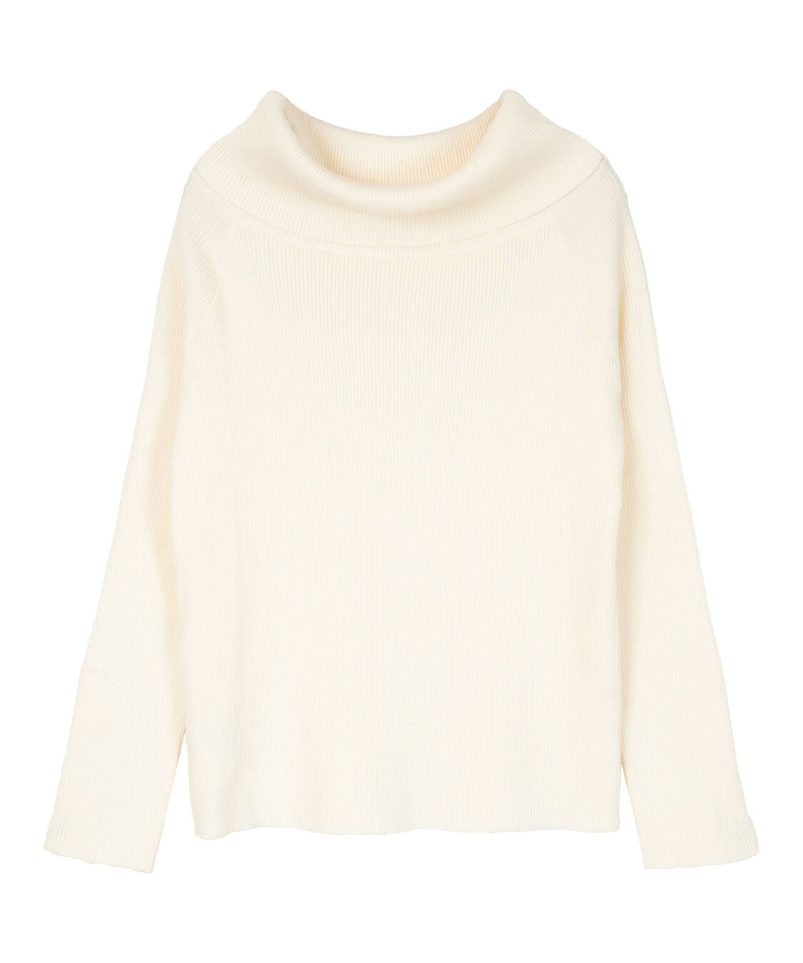 ur's「オフショルダーリブニット」|ニット・セーター|ホワイト