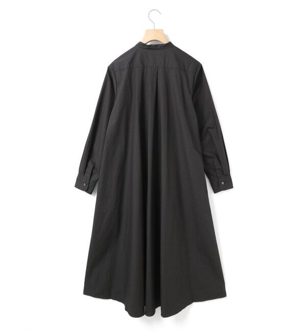 MidiUmi「MidiUmi Aラインバンドカラーシャツワンピース」|ワンピース|