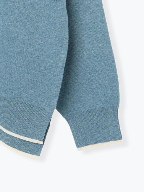 Lugnoncure「ジャカード配色ワイドニット」|ニット・セーター|