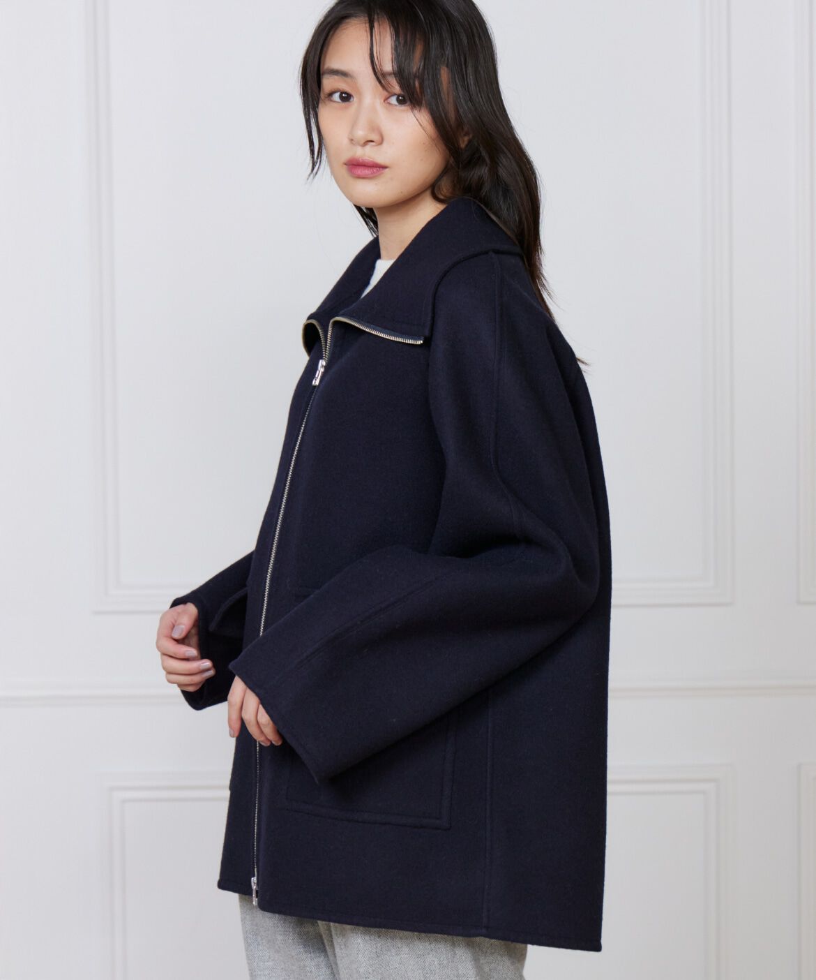 DAY by DAY it&rsquo;s international「タスマニアダブルメルトンリバーコート」|ピーコート|