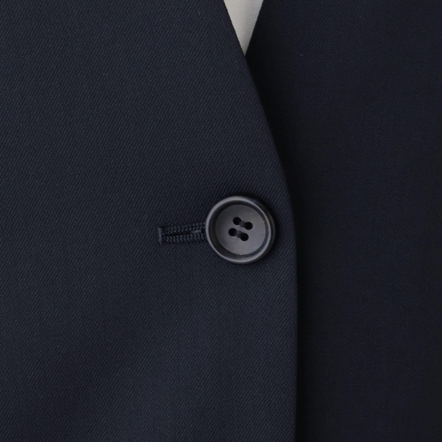 UNTITLED「【軽くて快適！】ウール混 ストレッチノーカラージャケット」|ノーカラージャケット|