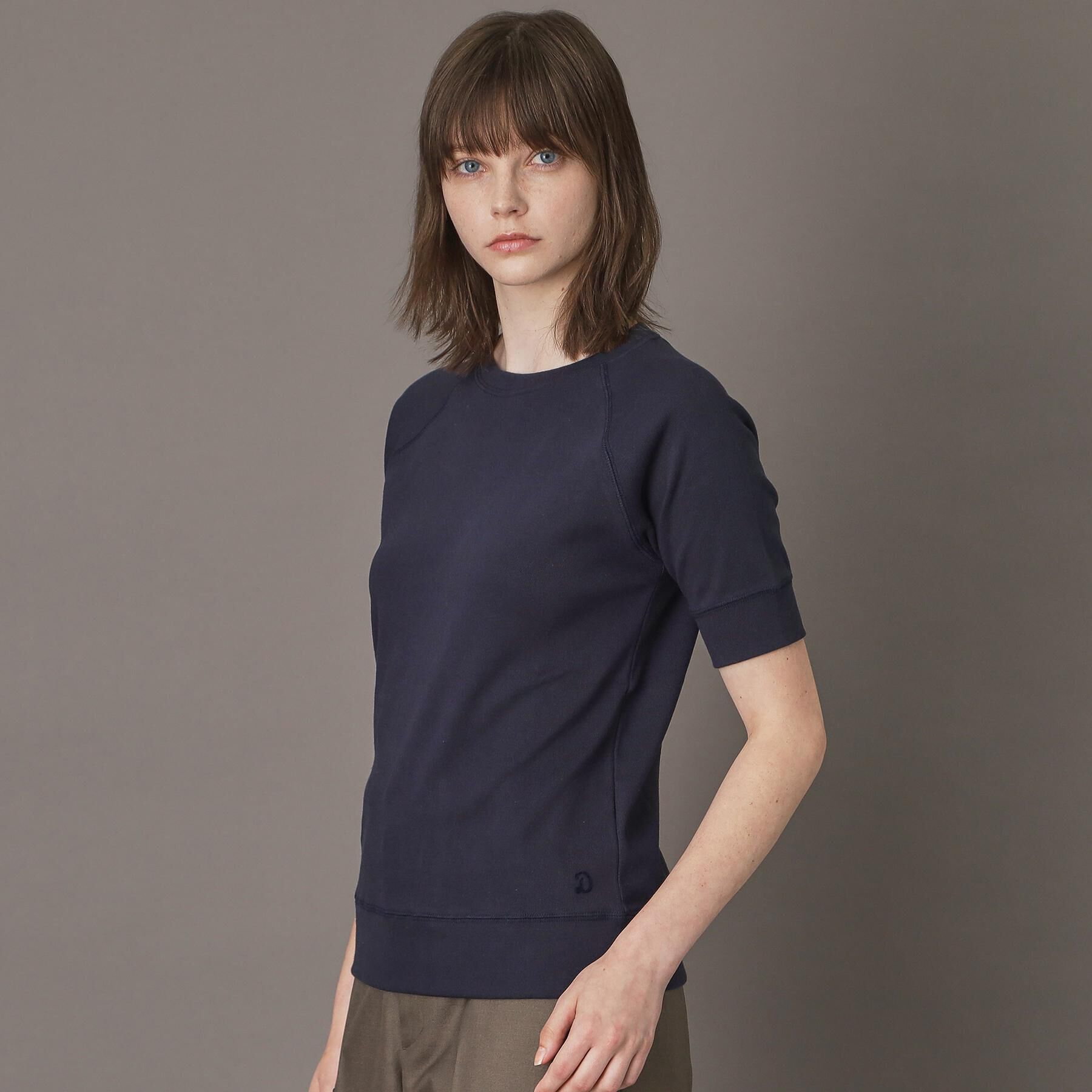 DRESSTERIOR「ラグランハーフスリーブプルオーバー」|Tシャツ・カットソー|