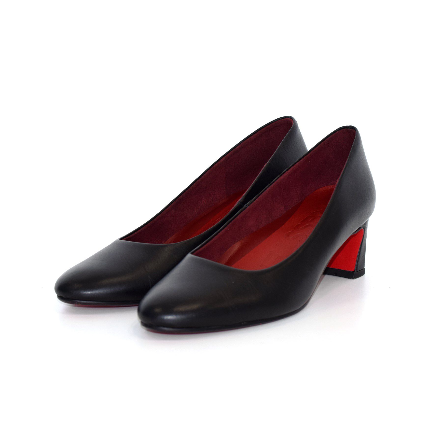 DRESSTERIOR「【otonaMUSE5月号掲載】アーチフィットレザーパンプス」|パンプス|ブラック(019)