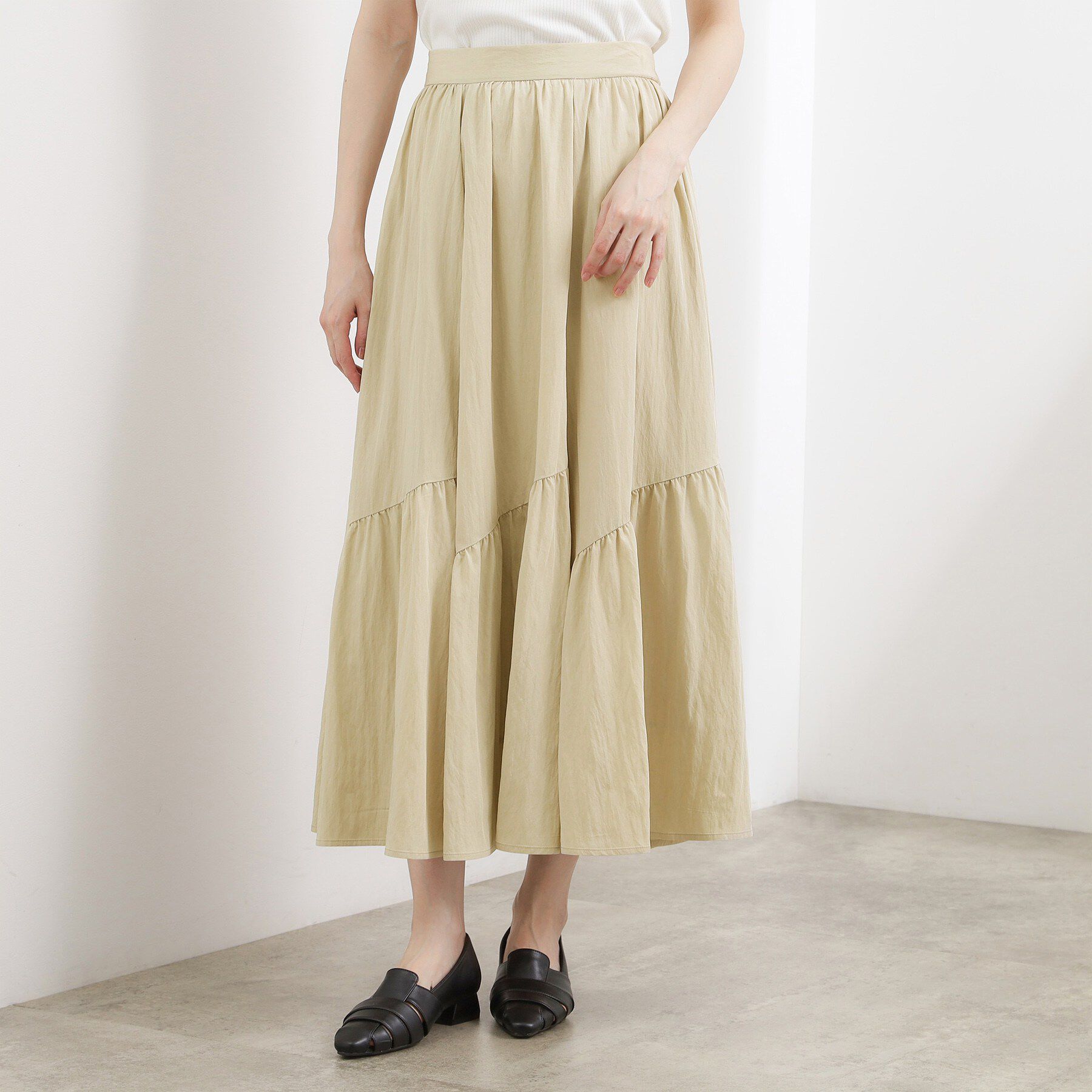 grove「エスカルゴティアードスカート」|スカート|