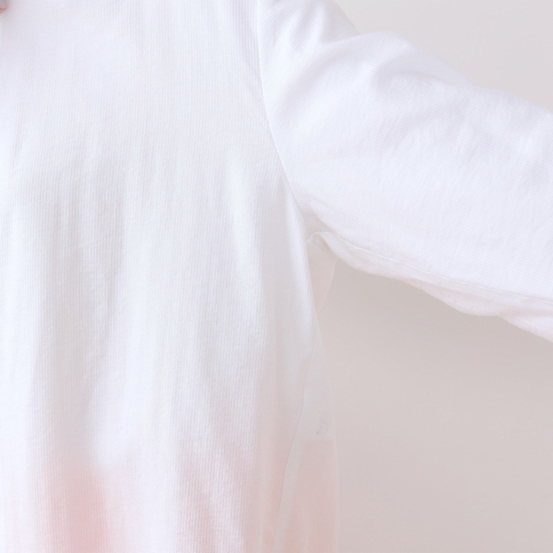 INDIVI「【洗える／シアー】ドビーストライプシャツ」|シャツ・ブラウス|