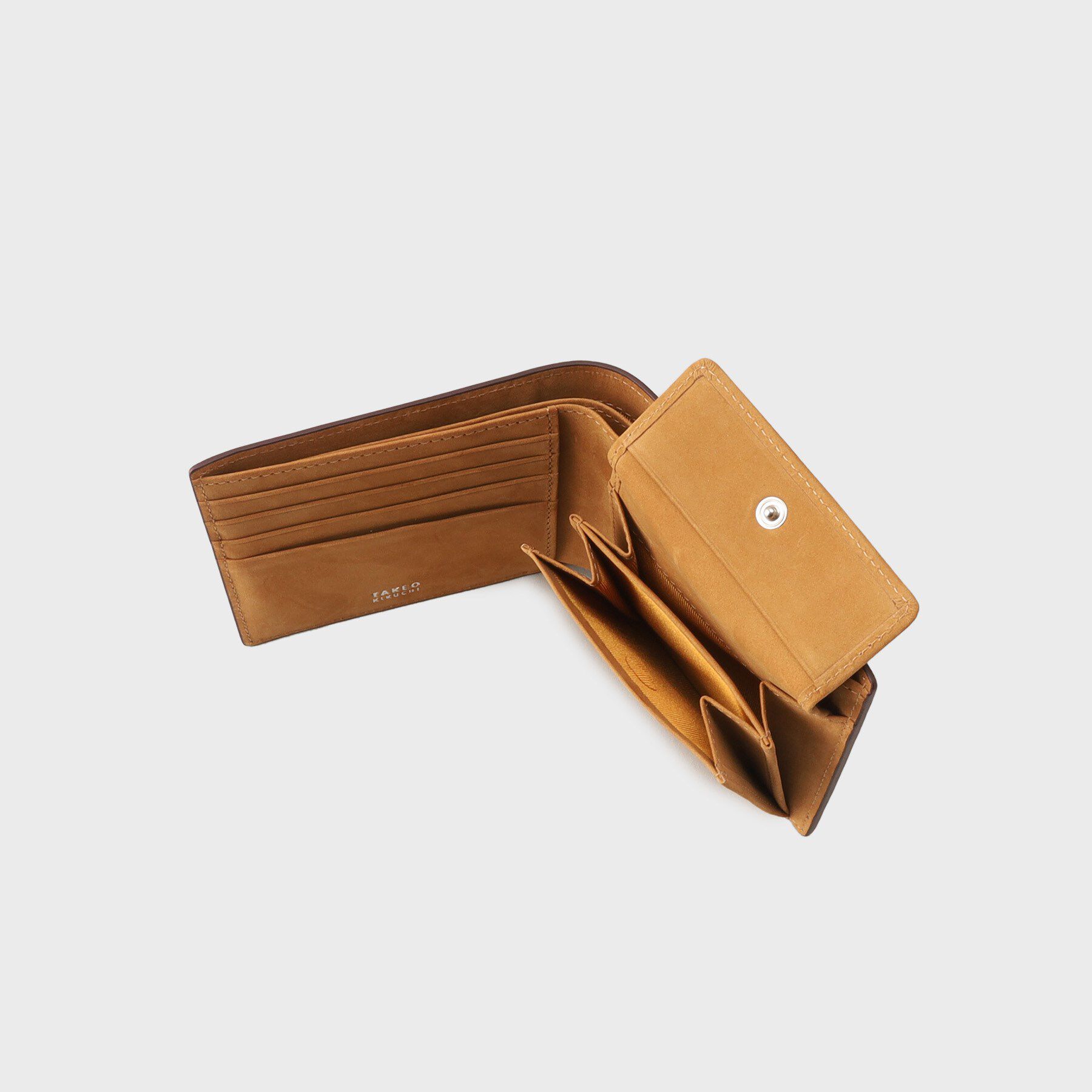 TAKEO KIKUCHI「【ソフト＆ナチュラル】ミニメッシュ レザー 2つ折り財布」|財布|