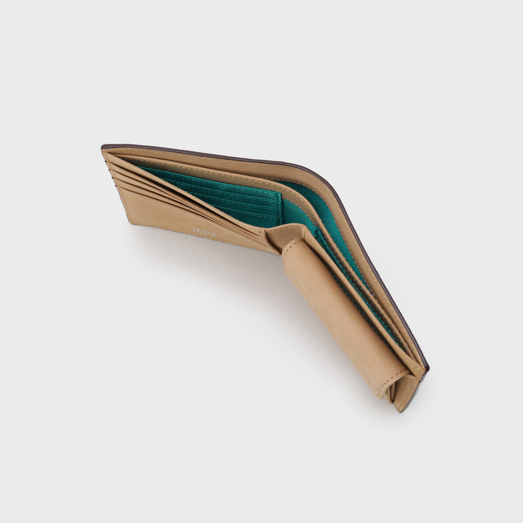 TAKEO KIKUCHI「【ソフト＆ナチュラル】ミニメッシュ レザー 2つ折り財布」|財布|