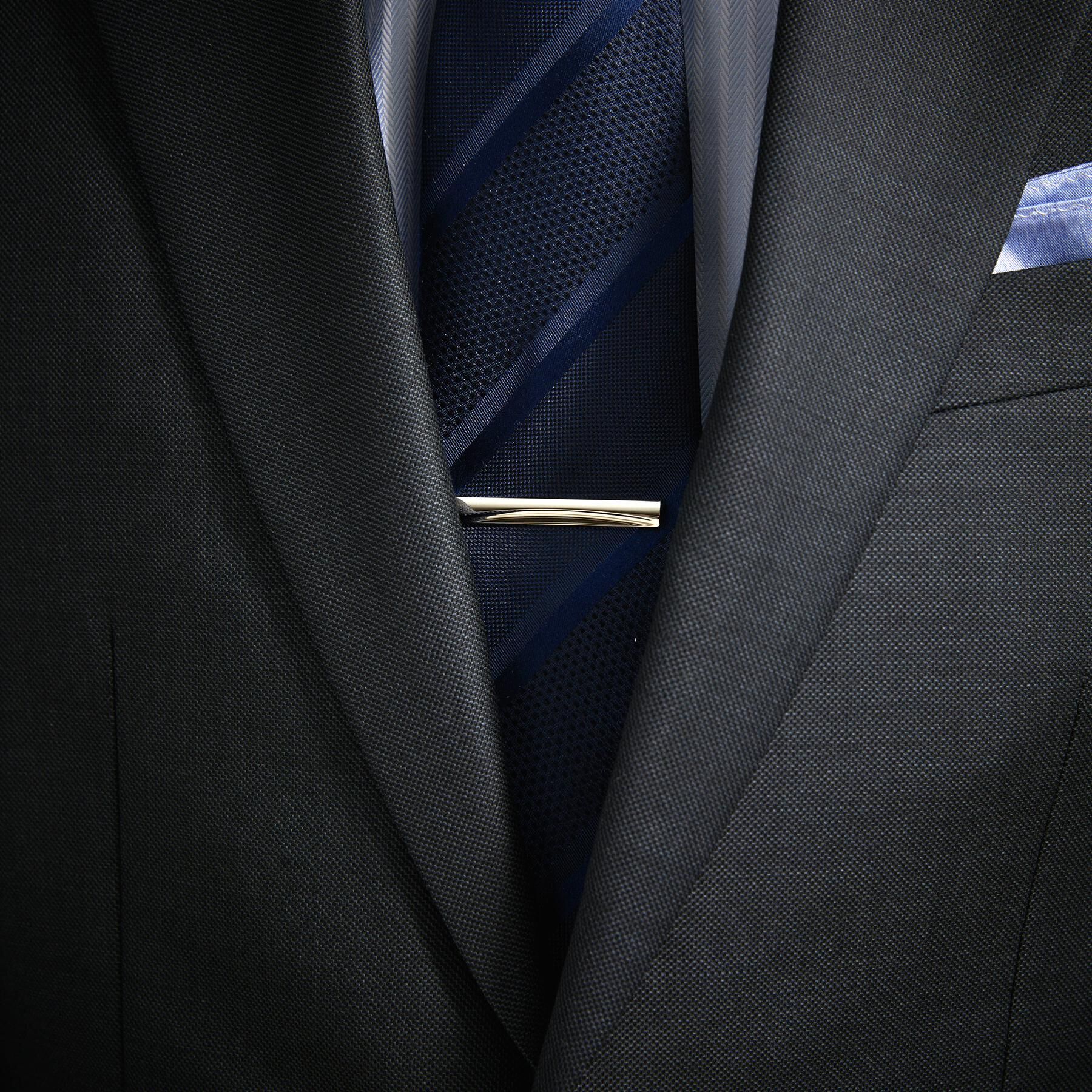 TAKEO KIKUCHI「【BOXセット】クラシックシャドーストライプ ネクタイ＆タイバー」|ネクタイ・蝶ネクタイ|