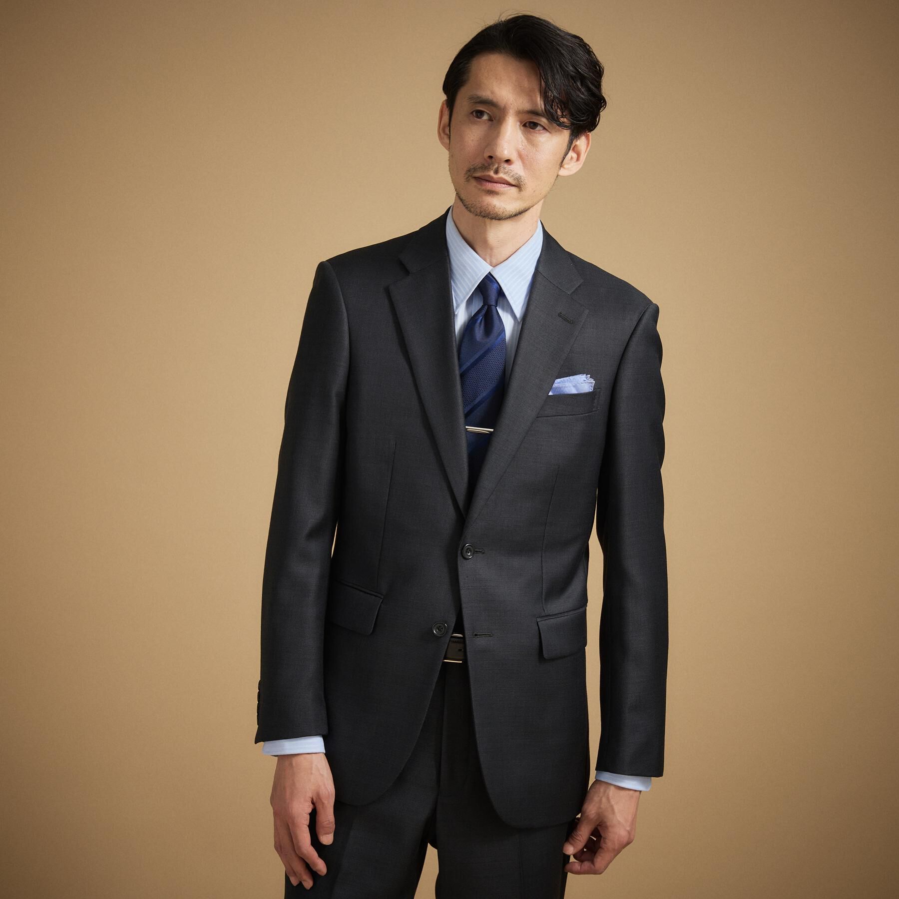 TAKEO KIKUCHI「【BOXセット】クラシックシャドーストライプ ネクタイ＆タイバー」|ネクタイ・蝶ネクタイ|