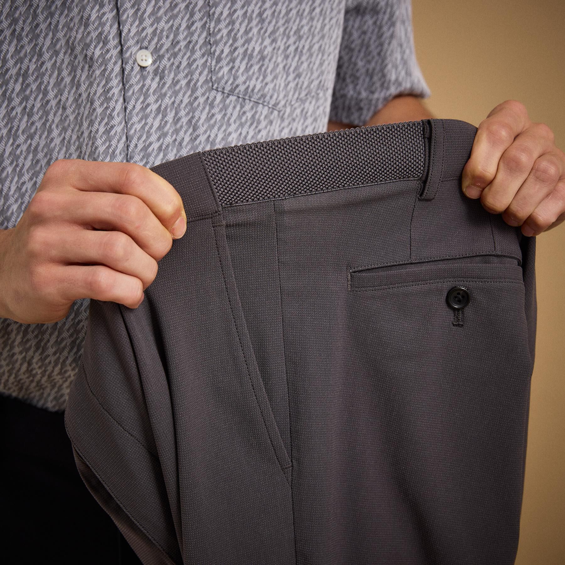 TAKEO KIKUCHI「【接触冷感/吸汗速乾】サイドゴアウエスト ストレートパンツ」|その他|