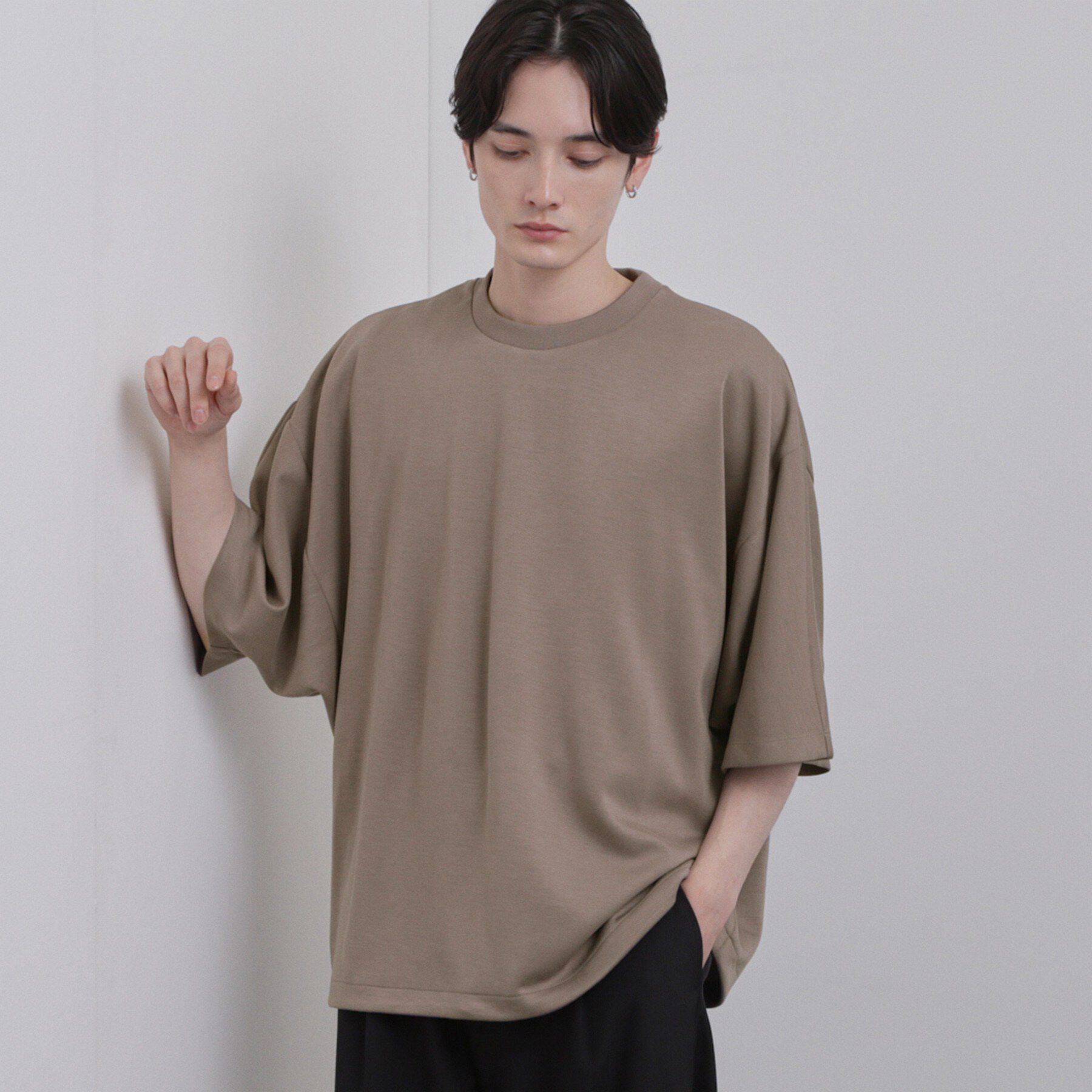 tk.TAKEO KIKUCHI「マシュマロドルマンカットソー」|Tシャツ・カットソー|トープ(054)