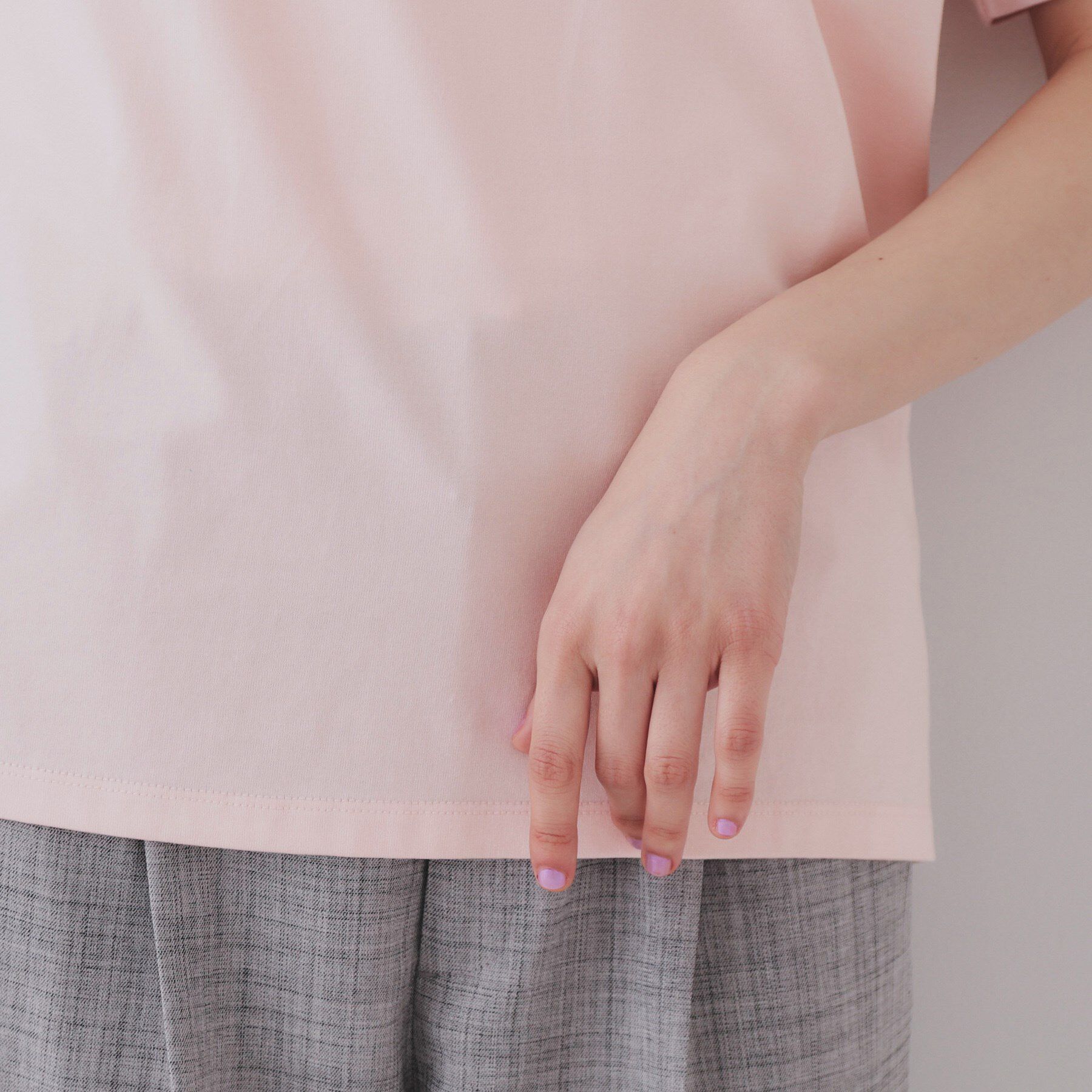 OPAQUE.CLIP「アソートロゴTシャツ【洗濯機洗い可】」|Tシャツ・カットソー|