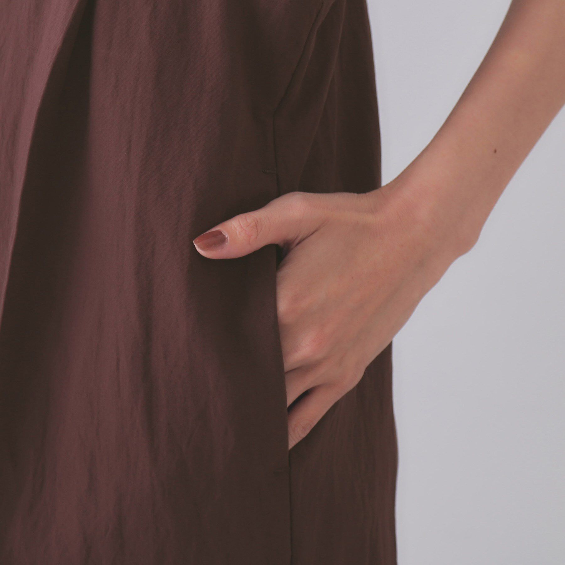 OPAQUE.CLIP「《STORY掲載》サイドオープンカットサロペット【洗える】」|オールインワン|