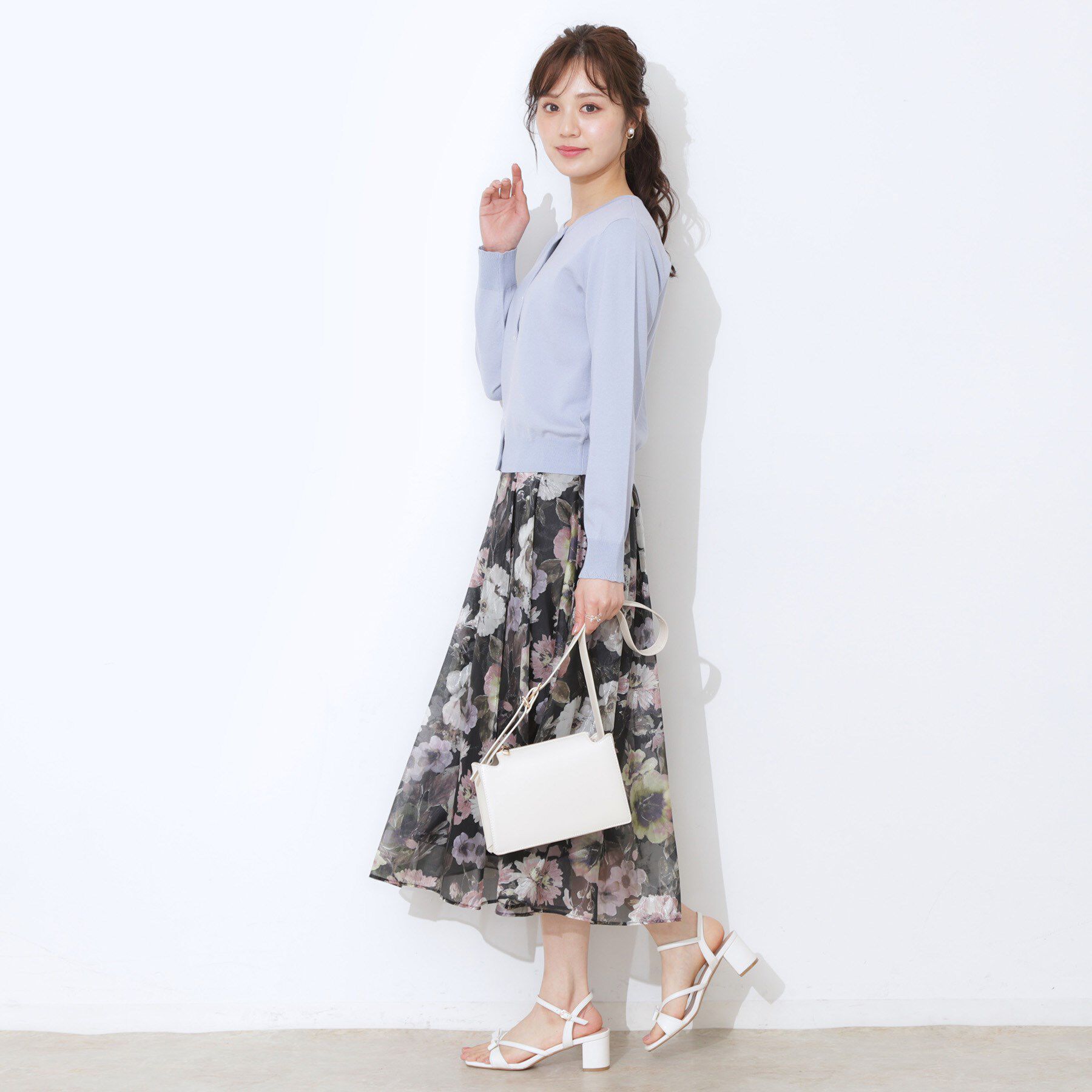 Couture broach「イロイロ釦ニットカーデ」|カーディガン|