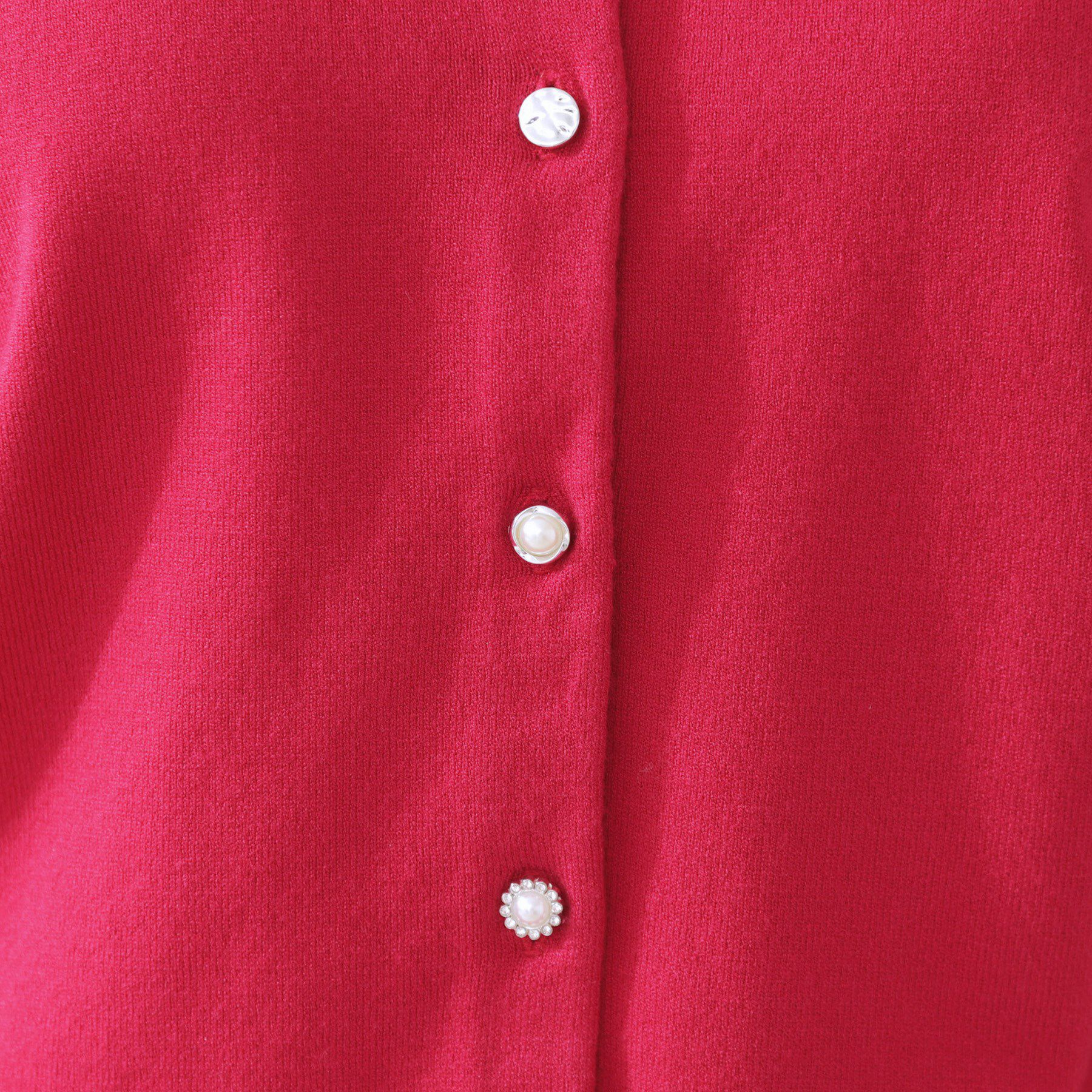 Couture broach「イロイロ釦ニットカーデ」|カーディガン|