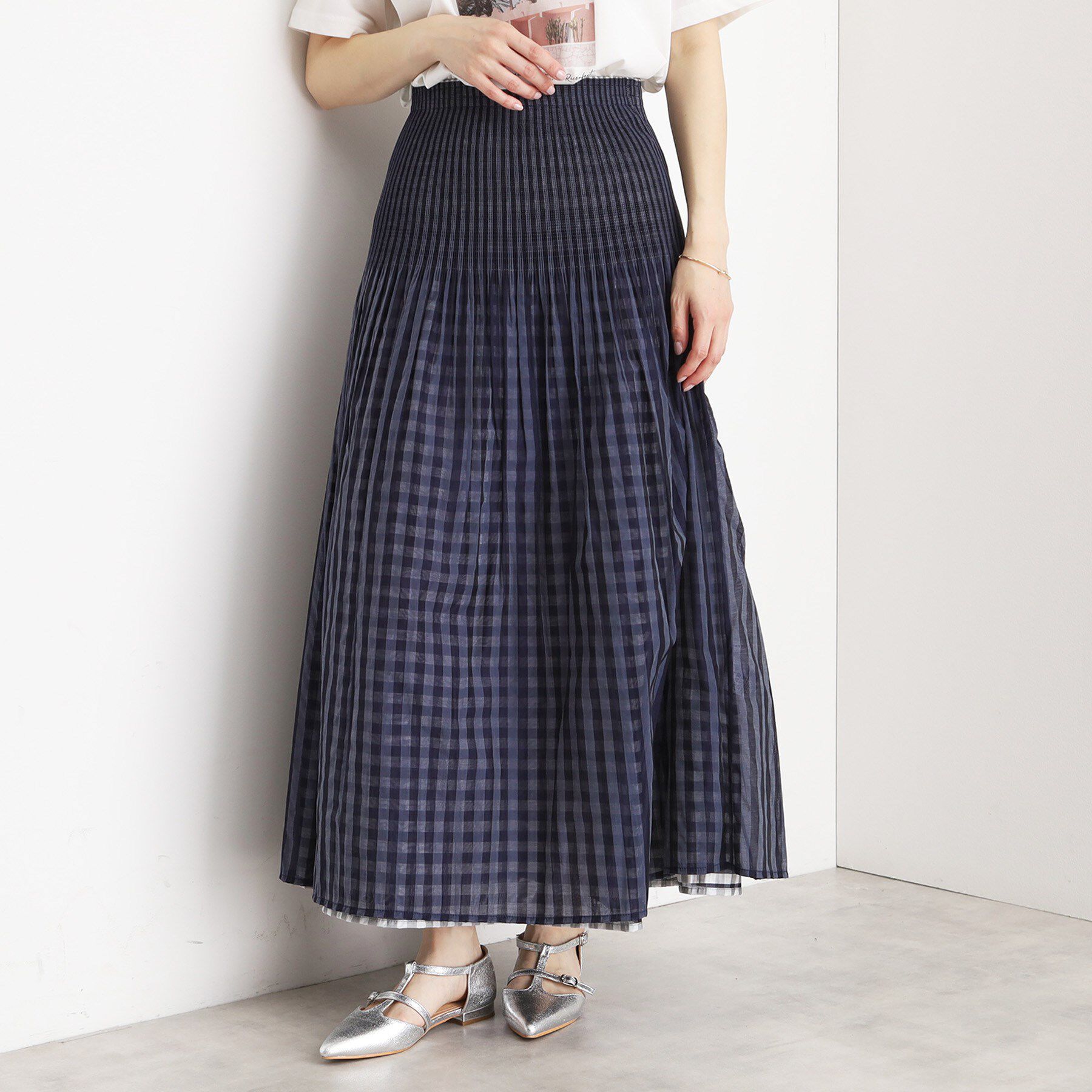 THE SHOP TK「リバーシブルスカート【洗える】」|スカート|