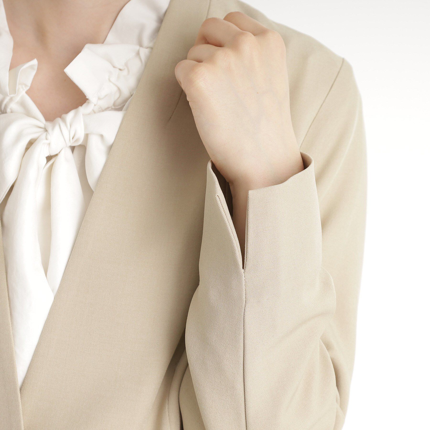 THE SHOP TK「【セットアップ可】ノーカラージャケット」|ノーカラージャケット|