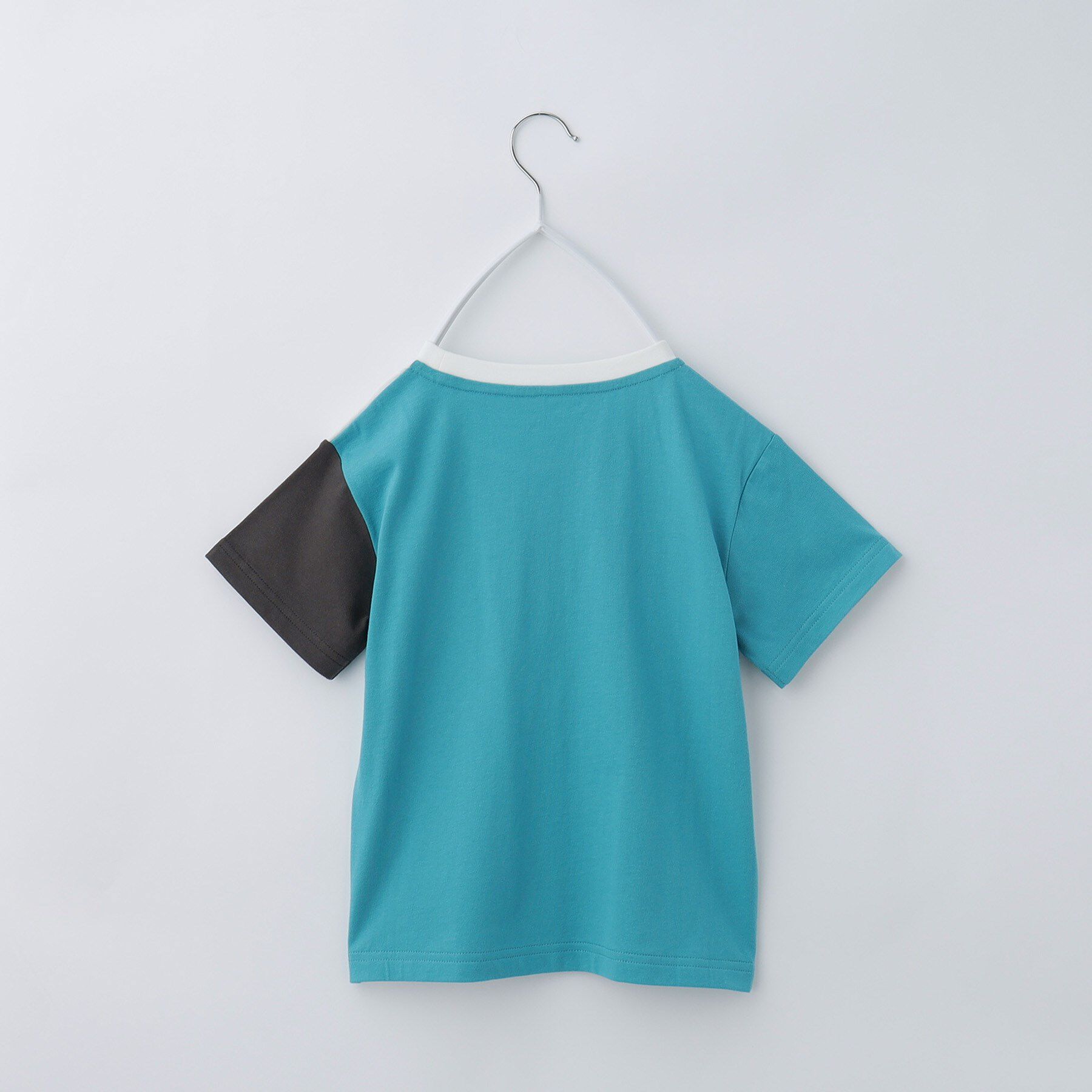 THE SHOP TK「【110-160/洗濯機OK】縦切替えポケットTシャツ」|Tシャツ・カットソー|