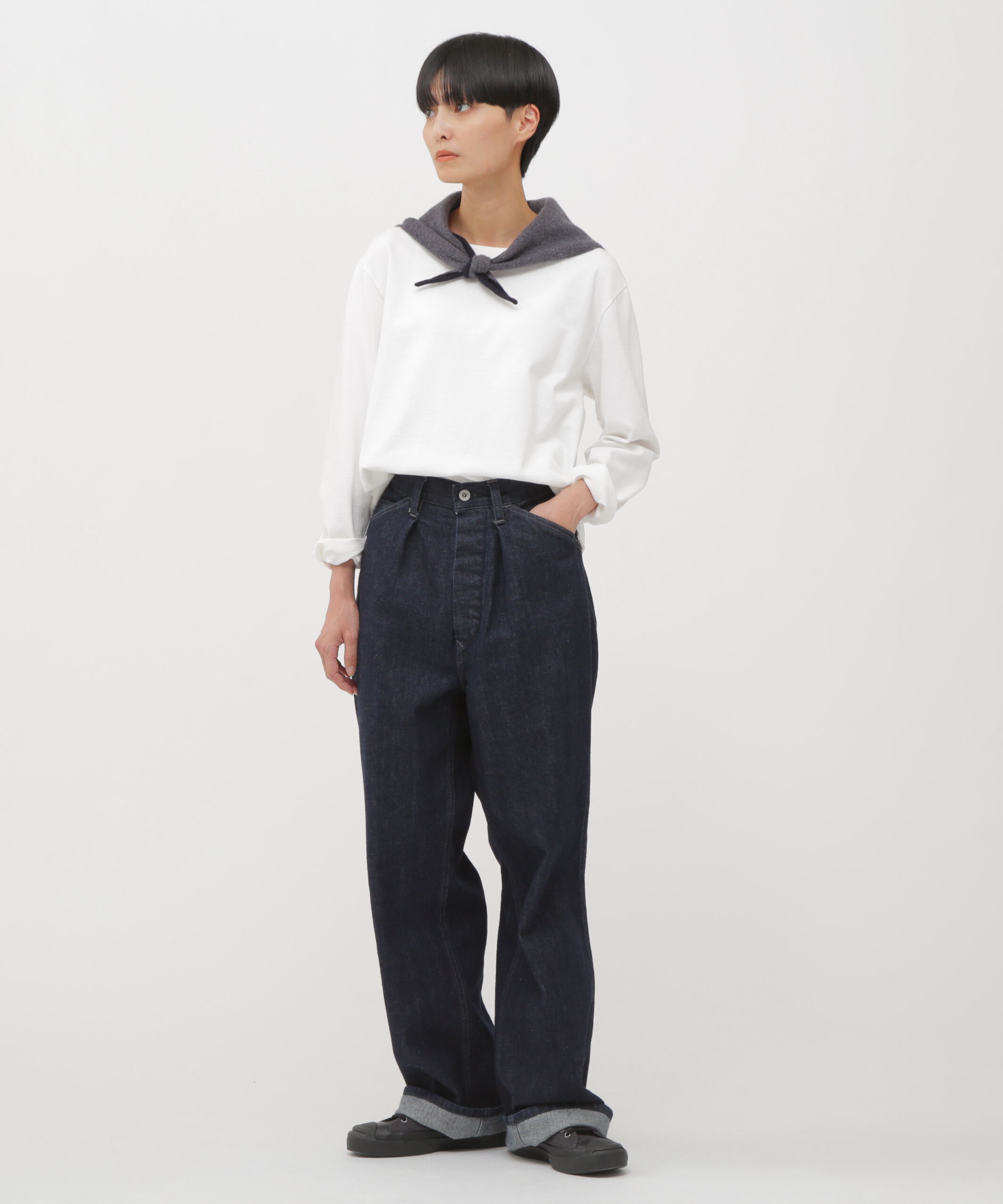 MHL.「MHL TIPPED SCOUT SCARF」|バンダナ・スカーフ|