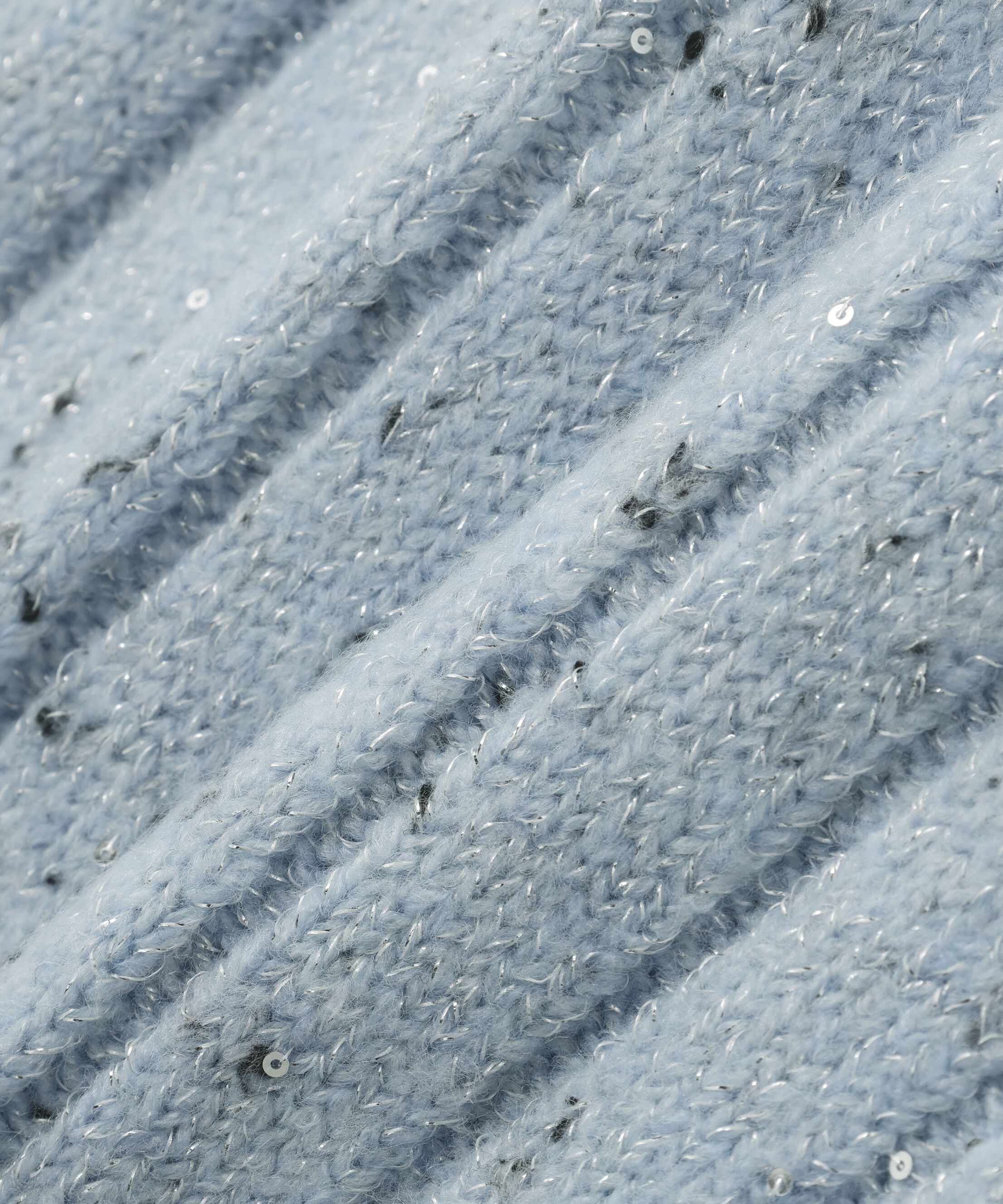  「スパンコールラメニットセットアップ」|ワンピース|