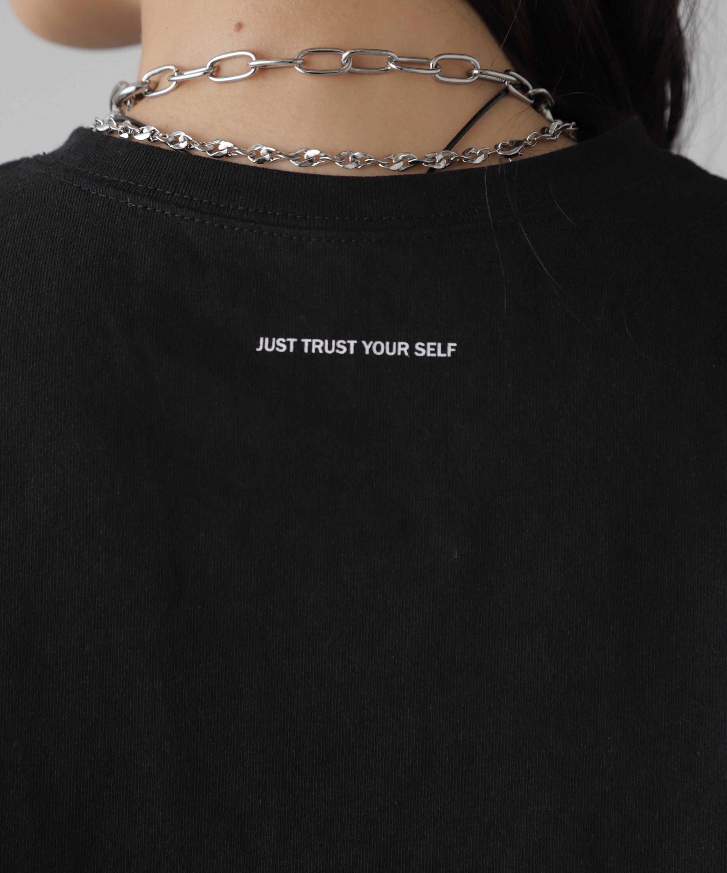  「チュール&times;ロゴTシャツ」|Tシャツ・カットソー|