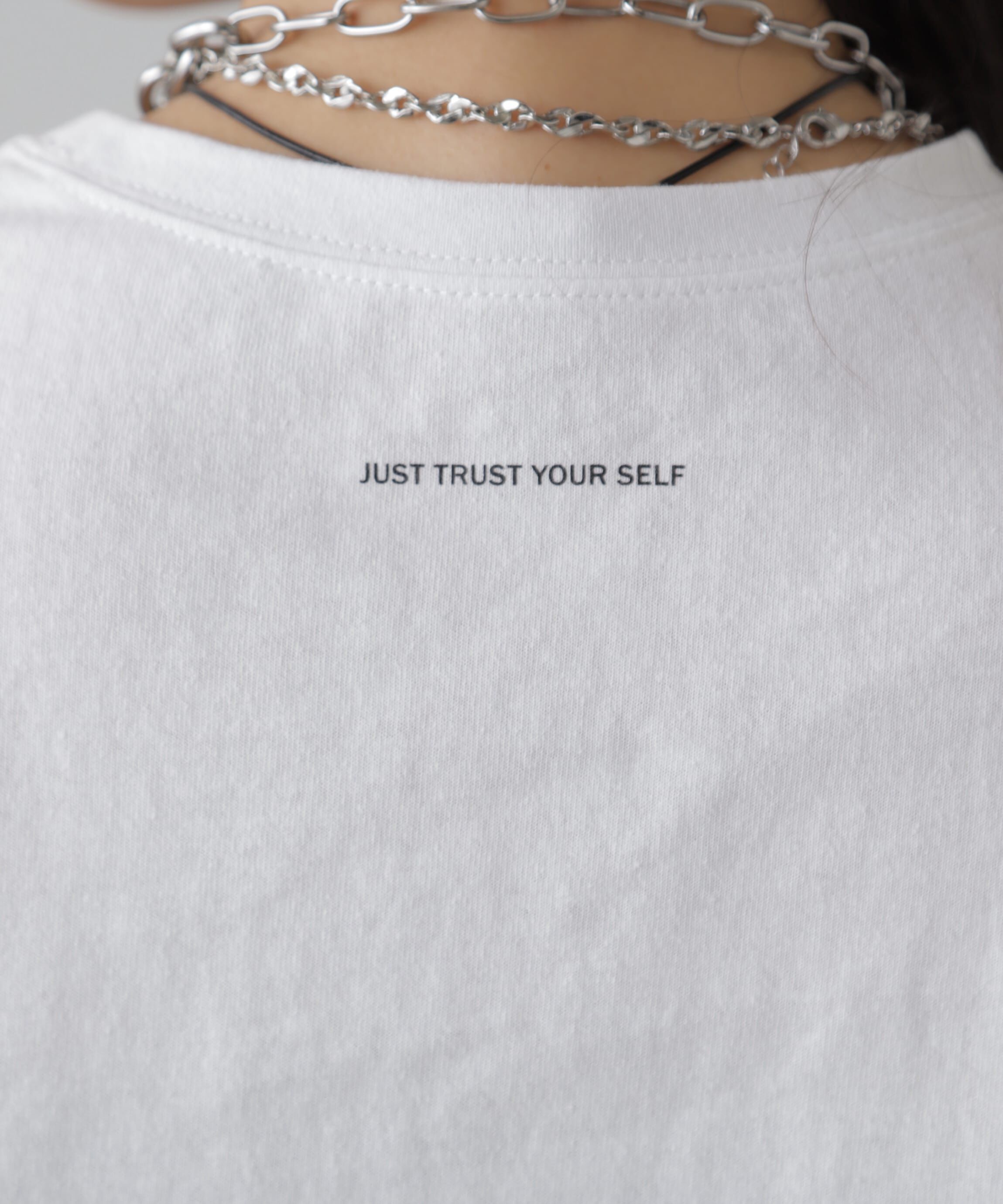  「チュール&times;ロゴTシャツ」|Tシャツ・カットソー|